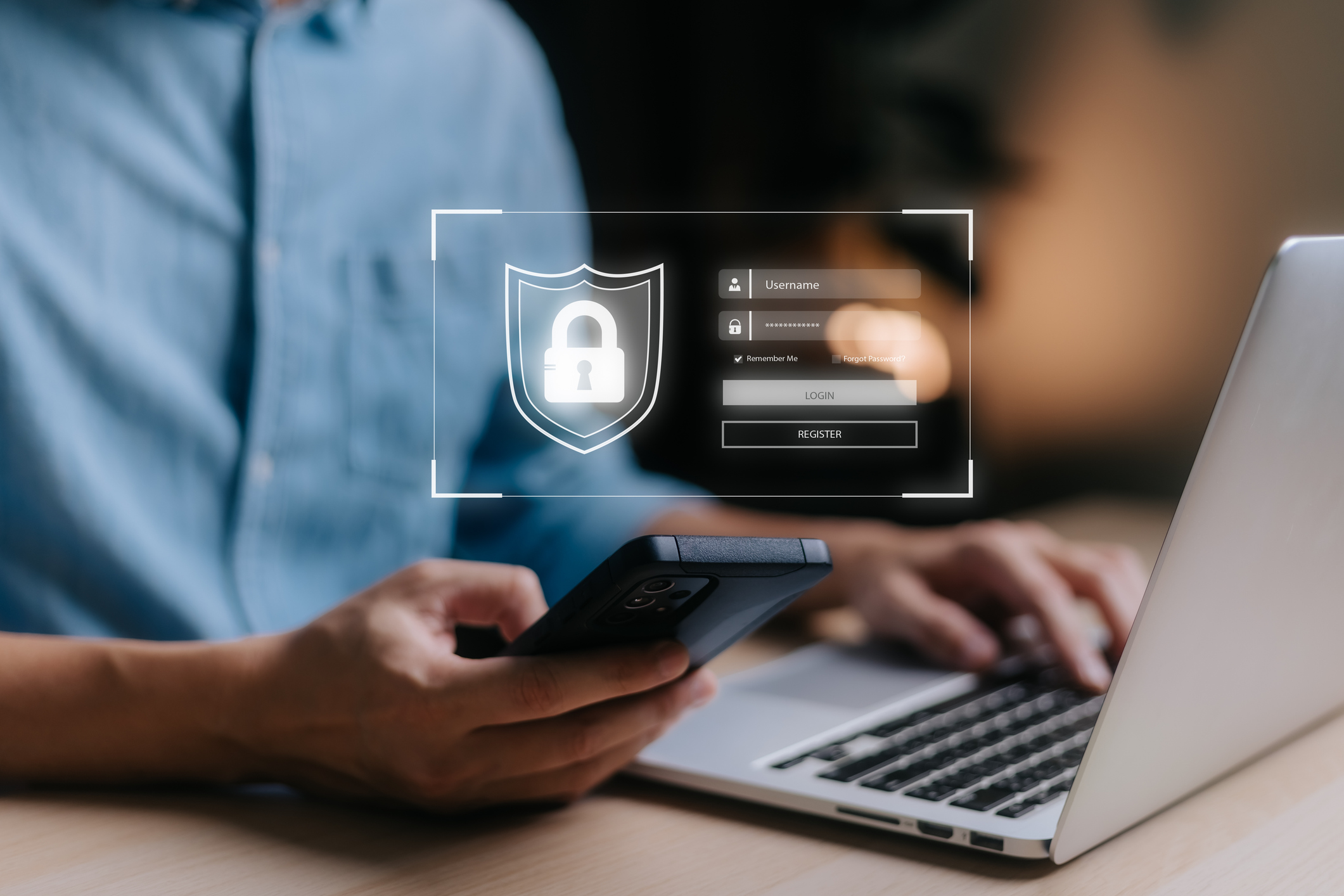 Temporary identity verification placeholder image
